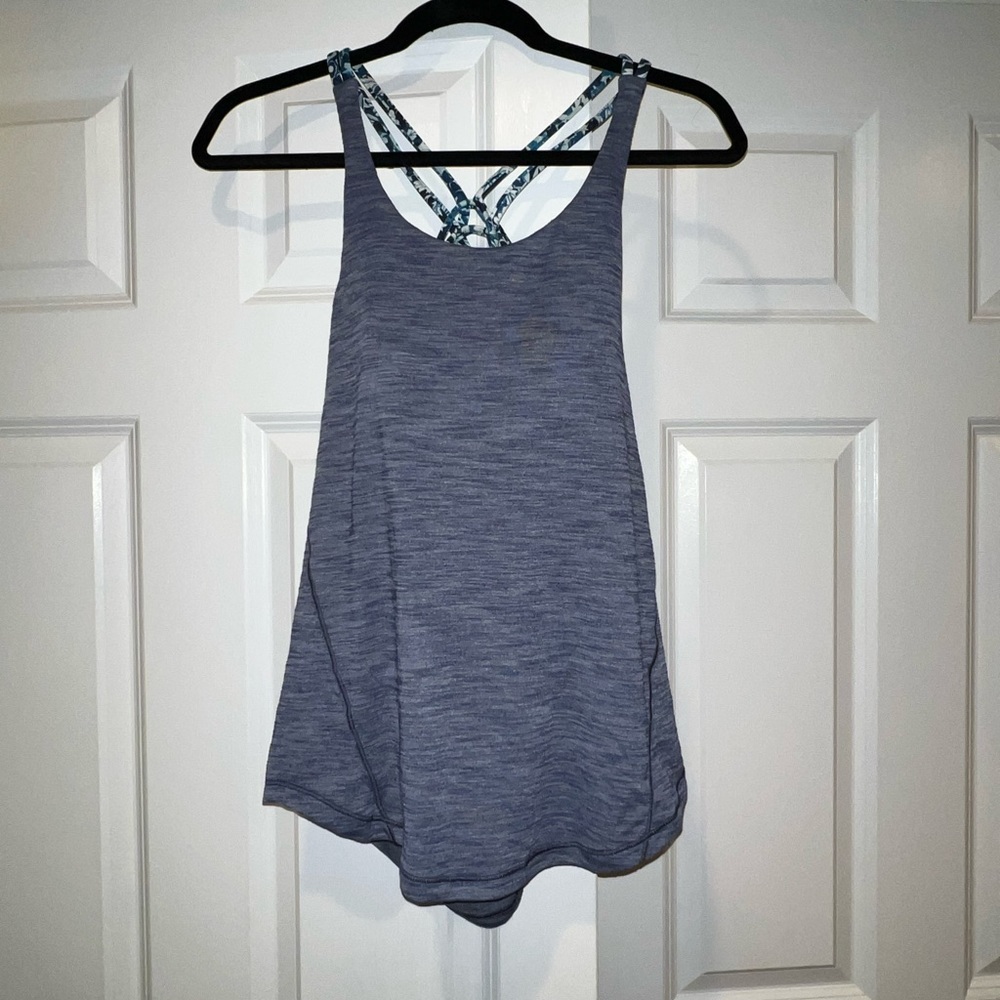 Lululemon tank top with bra built in